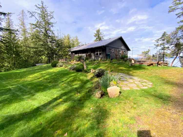 Sidney Island Coastal Sanctuary 317 Acres Oceanfront Home