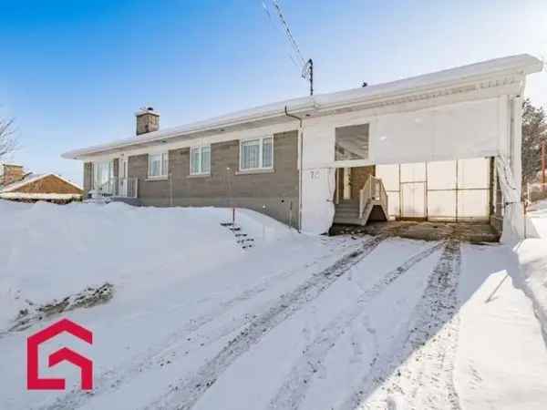 Spacious Bungalow with 4 Bedrooms Quebec South Shore