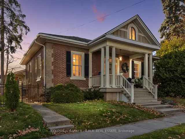 1871 Ontario Regency Cottage  Cobourg Heritage District