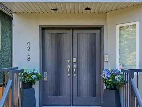 Point Grey View Home w Lane Way House Rental Income