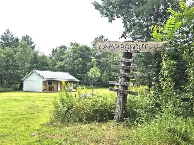 8-Acre Off-Grid Cabin Retreat Near Napanee Conservation Land