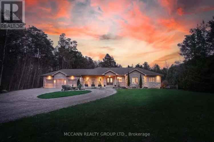 Uxbridge Custom Bungalow 6 Acres 31 Bedrooms 31 Baths Finished Basement