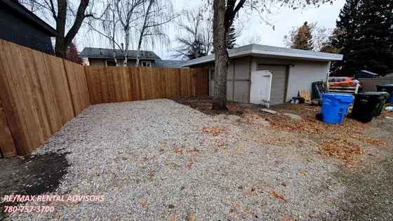 Rent a newly renovated two bedroom house in Calgary