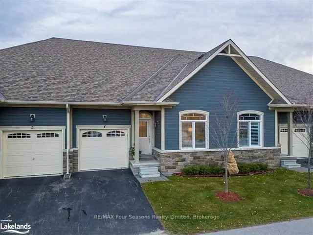 Balmoral Village Bungalow Active Adults 2-Bedroom Open Concept Gourmet Kitchen