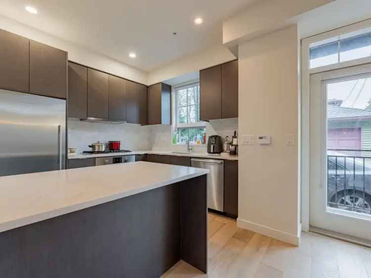 Vancouver West Townhouse for Sale 3 Beds Den