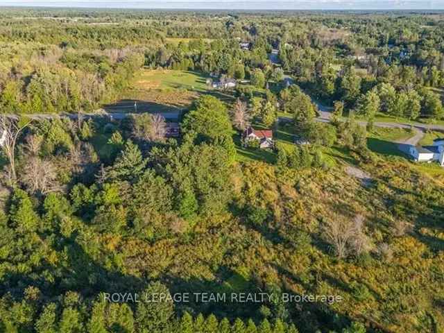 4.77 Acre Lot Near Moodie Estates - Farmhouse Renovation or New Build Opportunity