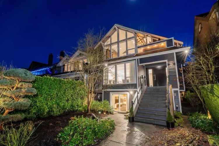 Luxury Kitsilano House for Sale: Ocean Views, Gourmet Kitchen, Spa Ensuite