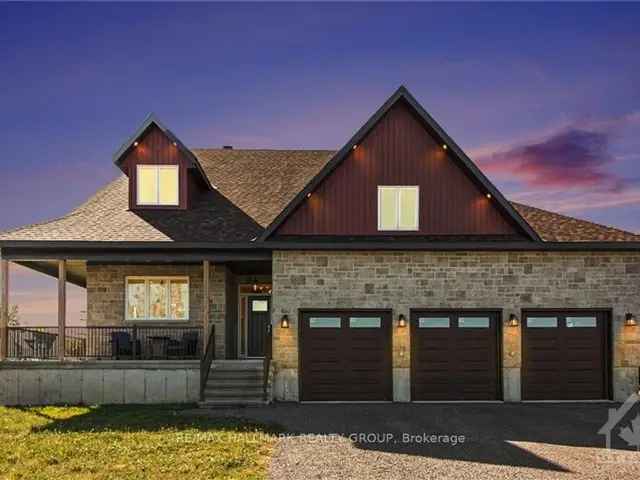 Luxury Modern Farmhouse with Three-Car Garage and Finished Basement