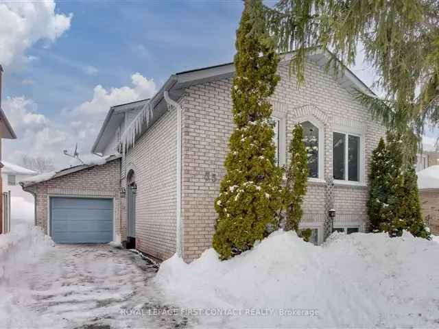 Elegant 4-Level Backsplit in Barrie East End - In-Law Potential