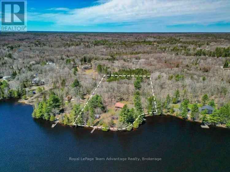Harris Lake Waterfront Bungalow 35 Acres 400ft Waterfront