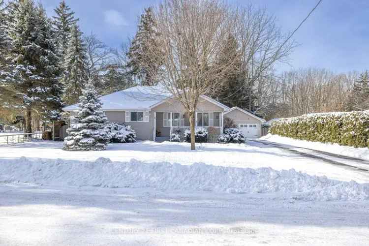 Charming 2 1 Bedroom Ranch Home in Ridgetown with Spacious Basement and Workshop