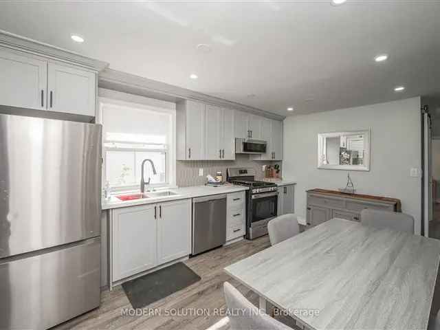 Newly Renovated St Catherines Home with Finished Basement and Detached Garage