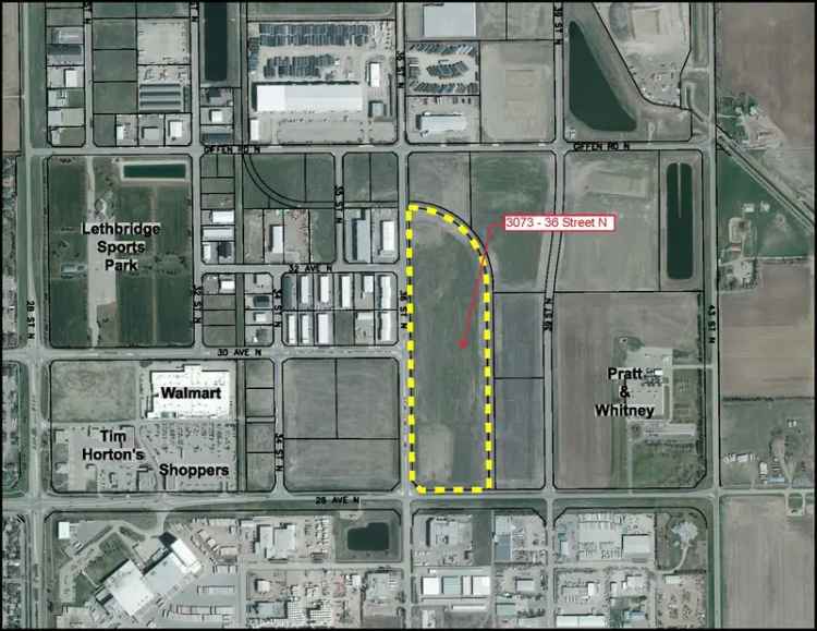 Lethbridge Industrial Land for Sale