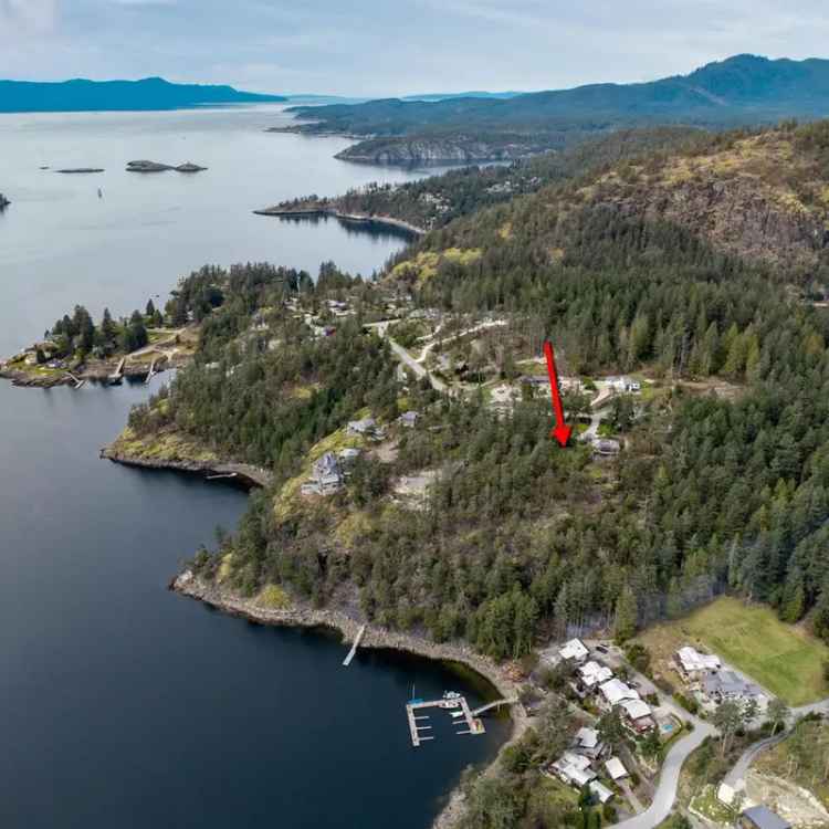 1.2-Acre Waterfront Lot for Sale in Pender Harbour