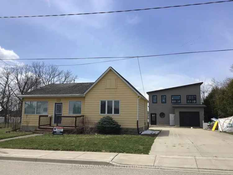 Detached Garage with 2nd Floor & Huge Drive