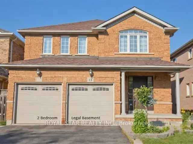 House For Sale in 13, Waterdale Road, Brampton, Ontario