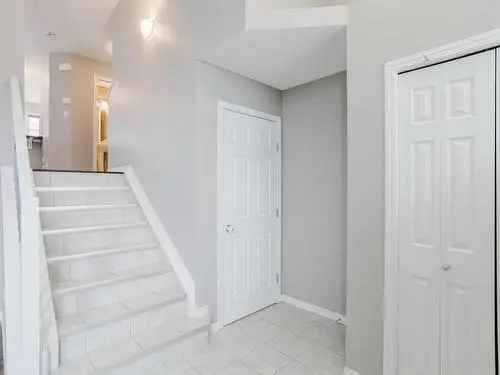 Townhouse For Sale in Edmonton Chappelle Family Friendly