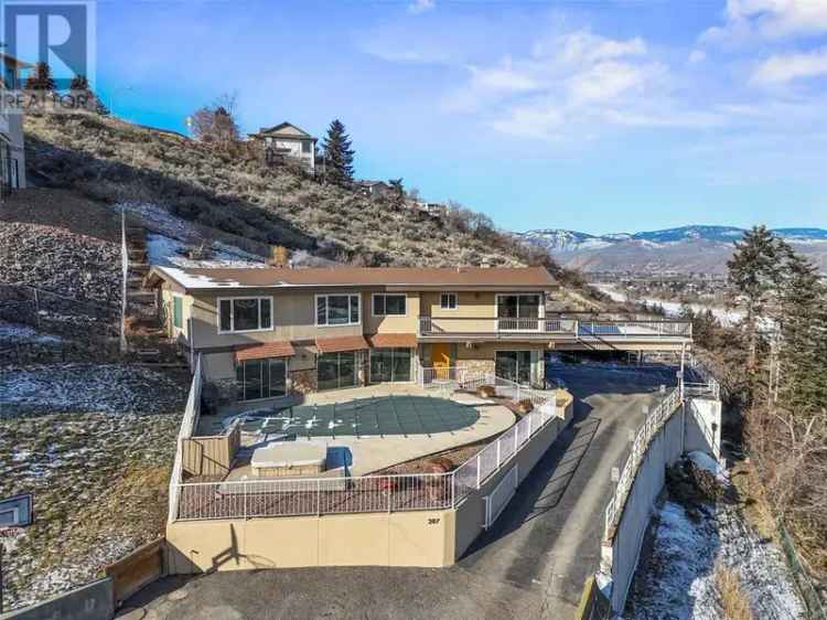 Custom 4-Bedroom Home with Panoramic City Views and Pool