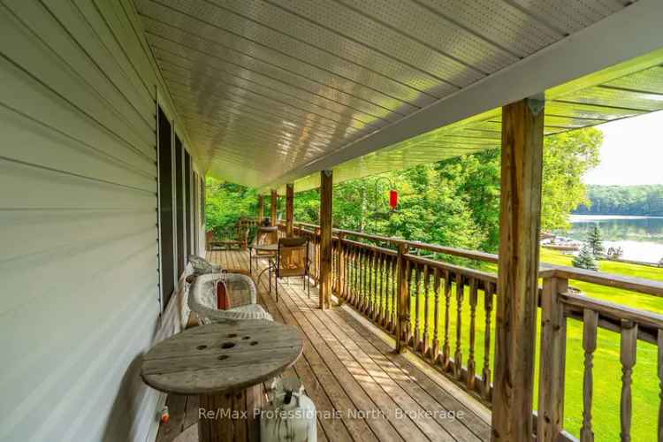 Buy waterfront property cottage near Little Bob Lake with stunning features