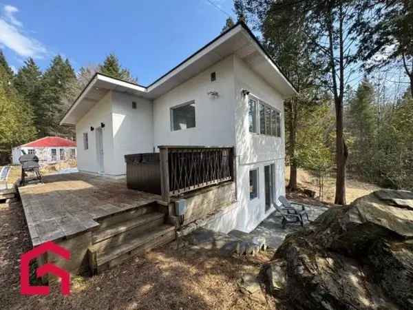 Bungalow for Sale Laurentides 1 Bedroom Vacation Home Riverfront