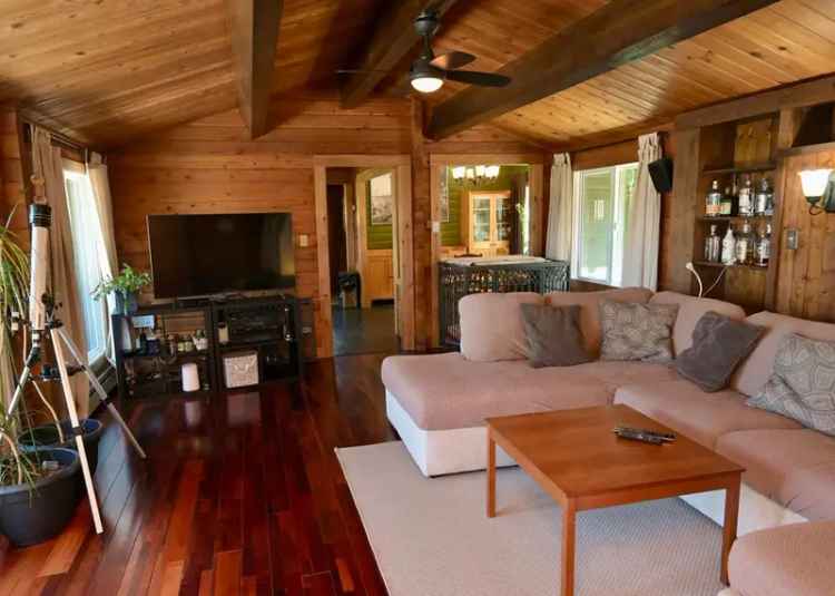 West Coast Ocean View Retreat with Guest Cottage and Workshop