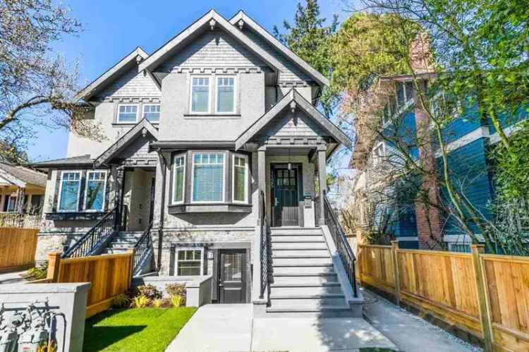 4-Bed 4-Bath Duplex in S Granville - Detached Garage - Legal Suite