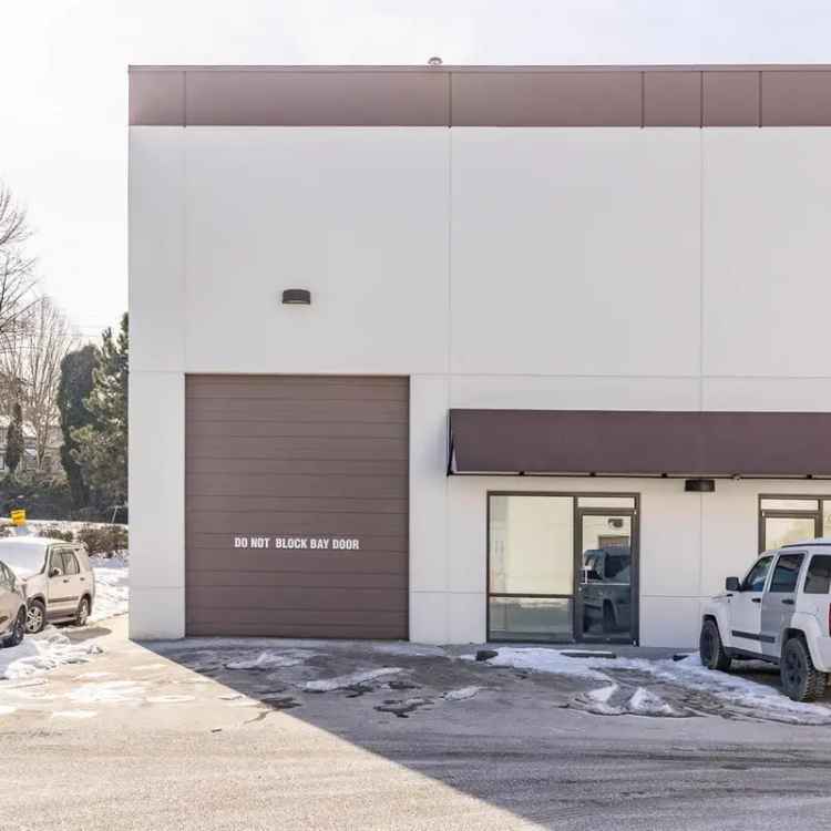 Abbotsford Industrial Unit for Sale - Highway 11 Access