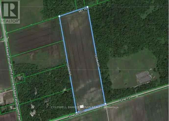 35 Acres in South New Tecumseth Perfect for Farming and Commuters