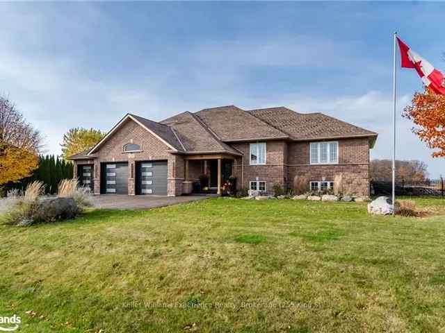 Custom Brick Bungalow on 1-Acre Lot - Luxurious Family Home