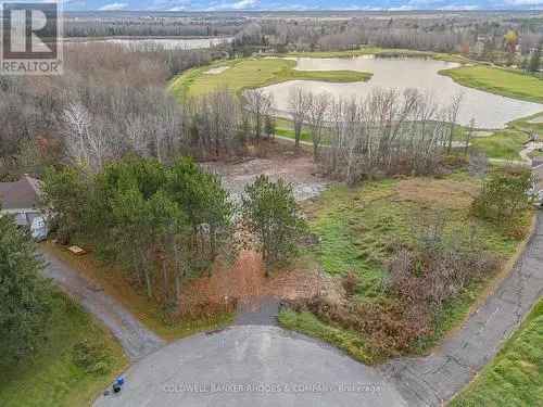 Vacant Land for Sale in Dunrobin Ottawa Executive Building Lot