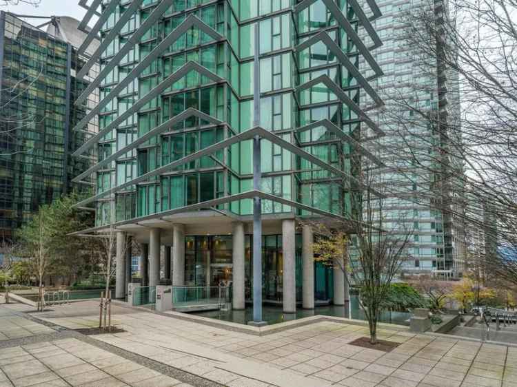 Coal Harbour Condo for Sale One Bedroom Plus Den Updated Amenities