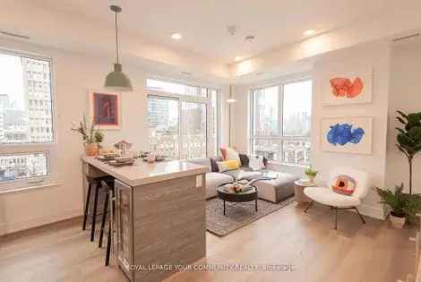 Upscale 1-Bedroom Apartment in Toronto - Luxury Amenities Included