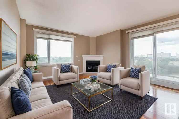 Buy condo on Saskatchewan Drive with stunning views and balconies