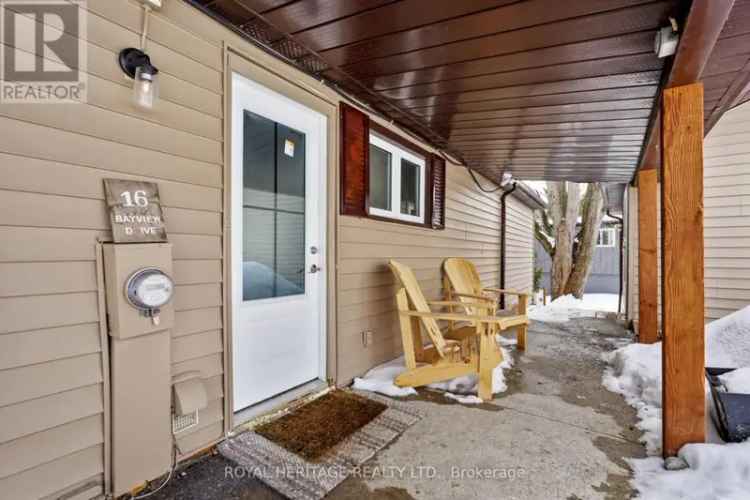 Buy Waterfront Bungalow in Chemong Lake with In-Law Suite and 4 Bedrooms