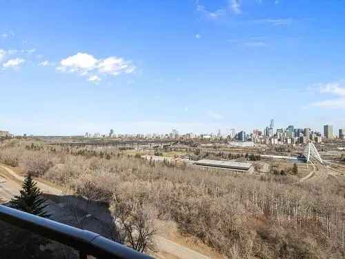 River Valley View Condo For Sale in Edmonton