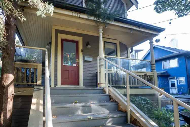 Leslie Lane House West End Vancouver Legal Duplex