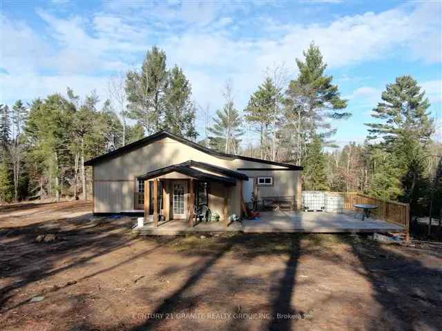 50-Acre Hunting Cabin Retreat Sleeps 68 Off-Grid Near Coe Hill