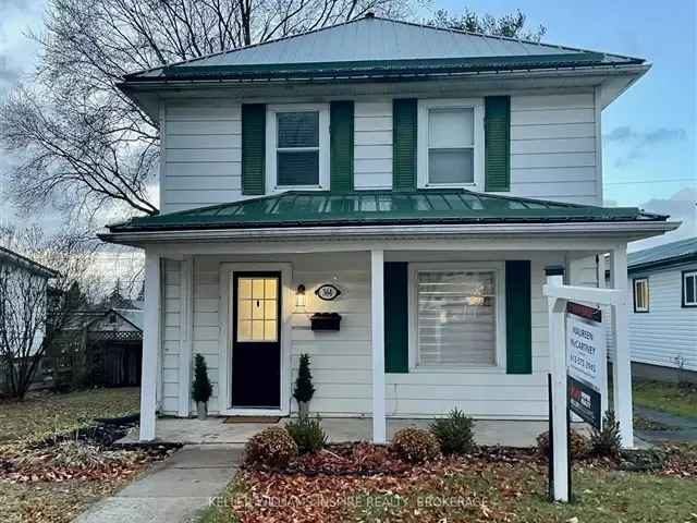 Charming 3-Bedroom Gananoque Home with Updated Kitchen and Large Backyard