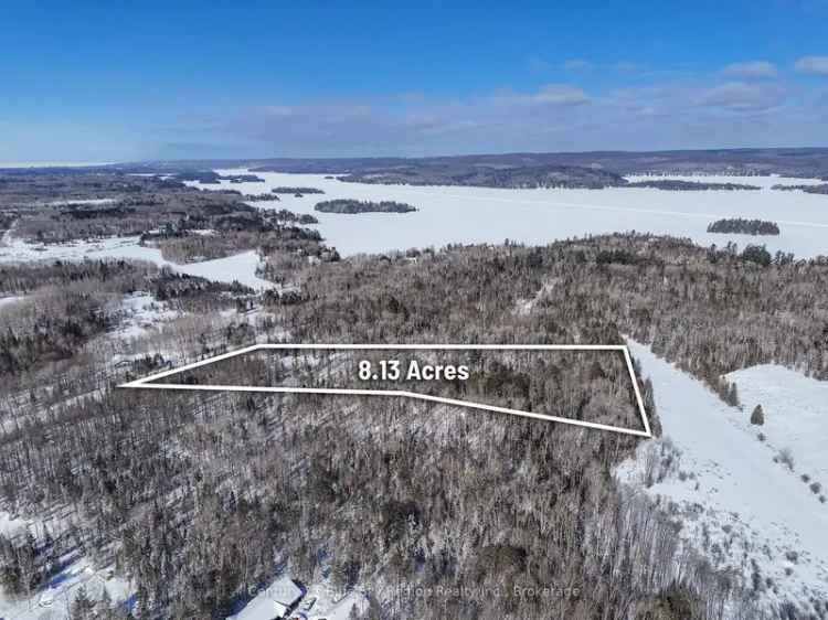 Serene 8 Acre Residential Lot near North Bay