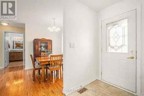 55+ Bungalow in Ottawa - 2+1 Beds, 1.5 Baths, Deck, and More