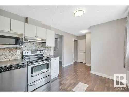 Affordable 3-Bedroom Townhouse For Sale in Edmonton