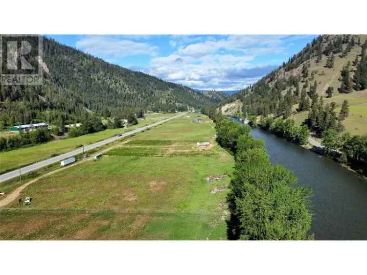 9.88 Acre Similkameen River Property Hobby Farm Retreat