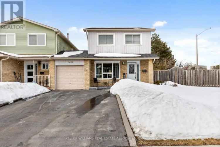 Buy Semi Detached Home in Meadowvale with Spacious Yard and Modern Upgrades