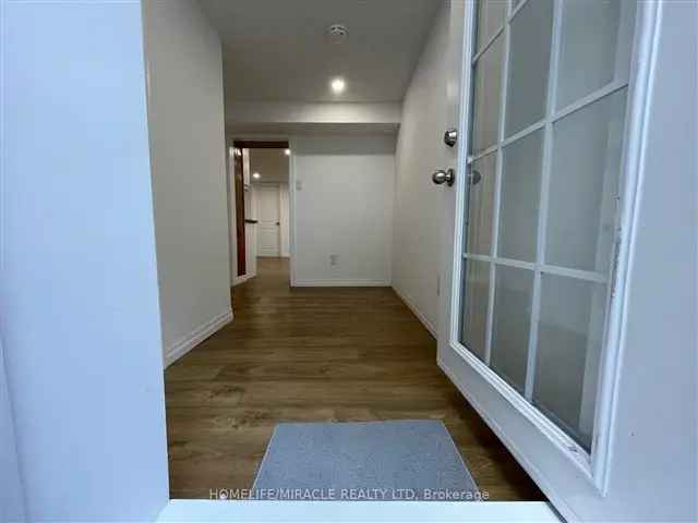 One Bedroom Basement Apartment in Old Markham Village