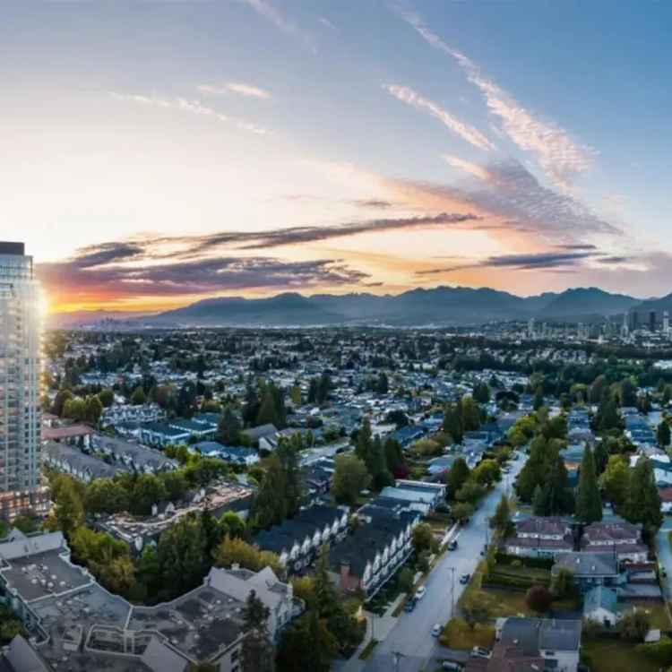 Spacious 1-Bedroom Apartment near Metrotown with Stunning Deer Lake Views