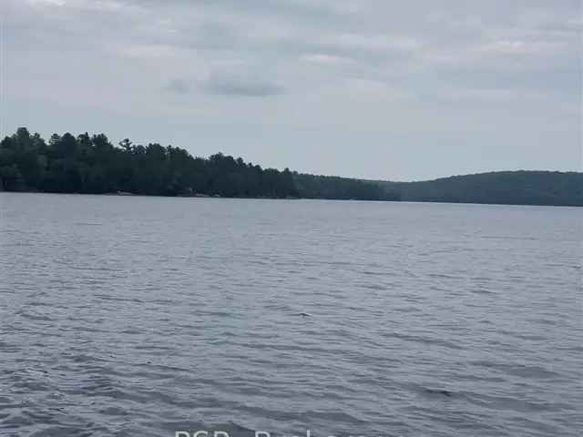 8.1 Acre Waterfront Property on Round Lake - Build Your Dream Cottage