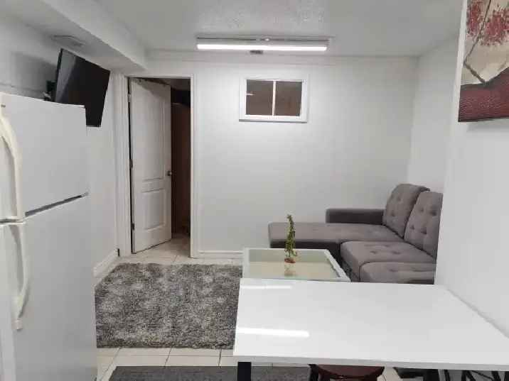 1 Bedroom Basement Apartment Donmills Finch Available Now