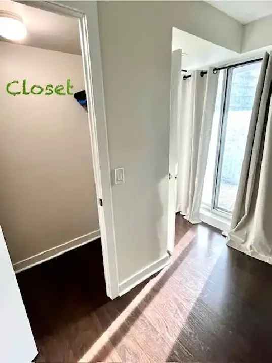 Daily Room Rental in Liberty Village with Visitors Parking