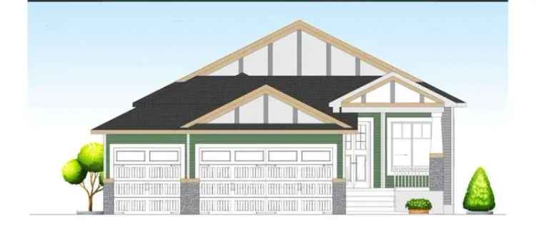 Luxury Triple Car Garage Bungalow in Strathmore
