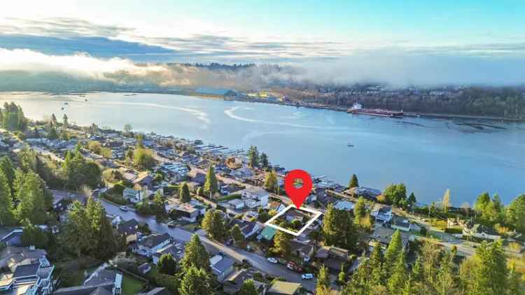 Port Moody Development Opportunity 12000 Sq Ft Lot Water Views